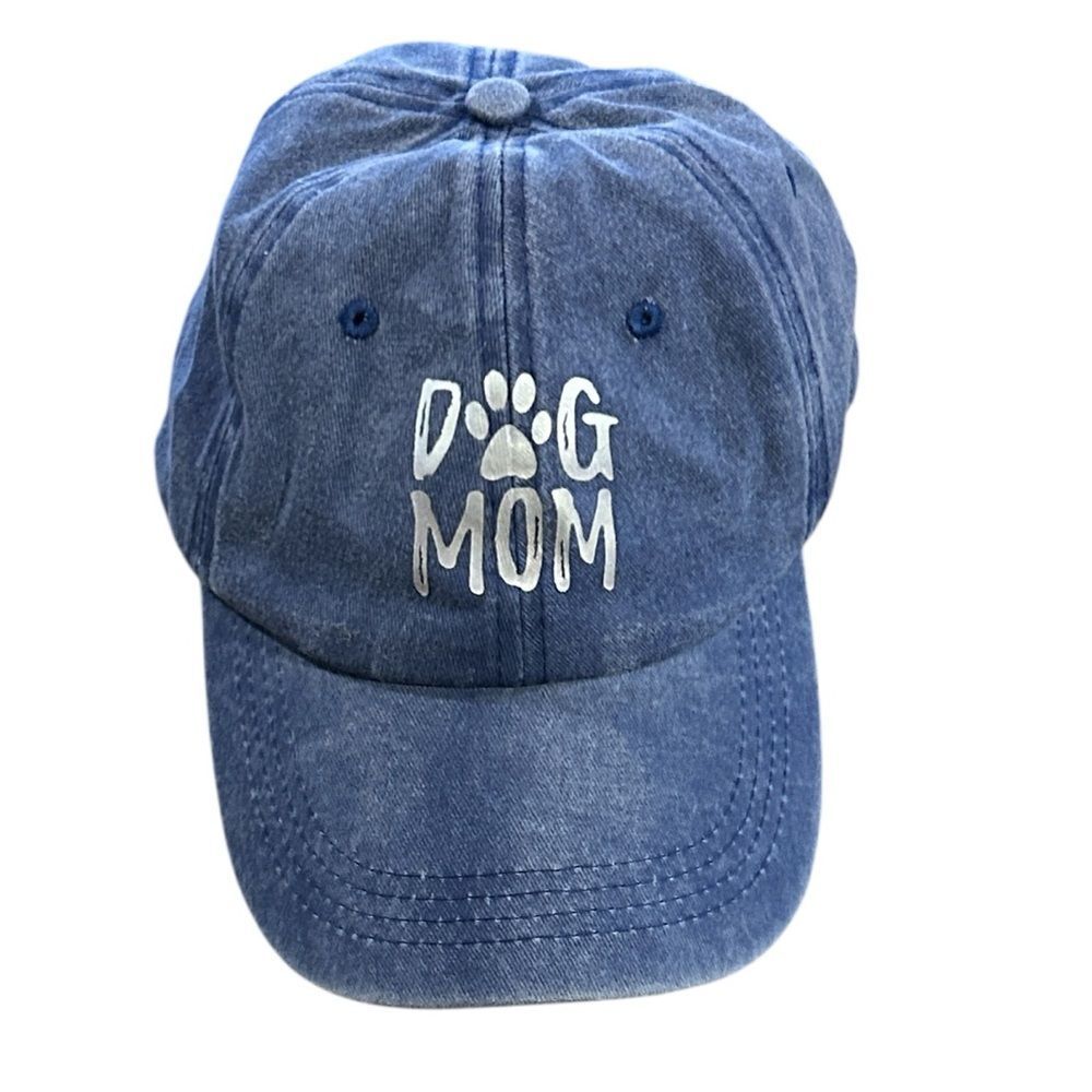 New Blue Dog Mom Hat
